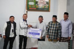PNM Cabang Kabanjahe salurkan bantuan material Masjid Taufiq lewat Program TJSL
