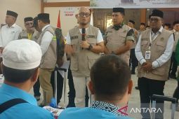 Wamenhaj sambut kepulangan jamaah Kloter 16 Debarkasi Medan