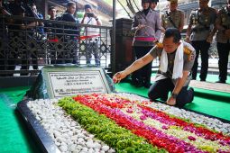 Kapolri ziarah ke makam Gus Dur jelang Hari Bhayangkara ke-80