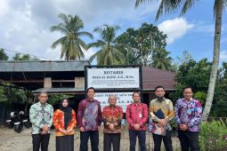 Turun langsung ke Bengkulu Utara, Kakanwil Kemenkum Bengkulu pastikan kesiapan dan integritas layanan notaris
