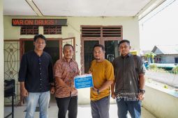 PT Timah bantu pos kamling di Bangka Tengah