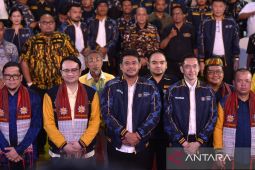 Pelantikan AMPI Sumut, Bobby ajak organisasi pemuda bersatu atasi narkoba