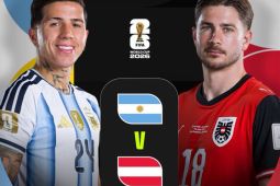 Susunan pemain Argentina vs Austria