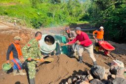 Kodim Rejang Lebong percepat pembangunan 4 Jembatan Perintis Garuda