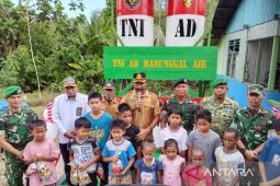 Yonif TP/804 realisasikan program air bersih Presiden di Nabire