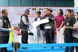 DJKI musnahkan 567 barang bukti pelanggaran merek lacoste senilai Rp1 miliar