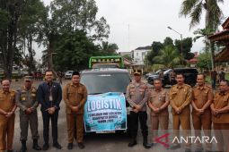 Polres Bungo kawal distribusi logistik pemilihan "Rio" serentak