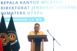Imigrasi Sumut layani 1,02 juta orang melalui Bandara Kualanamu