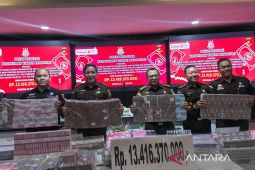 Kejati Bengkulu terima pengembalian kerugian negara Rp13,41 miliar