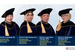 Empat Guru Besar IPB tawarkan berbagai inovasi pengelolaan sumber daya hayati berkelanjutan