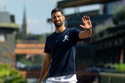Sinner dan Djokovic berlatih di Wimbledon
