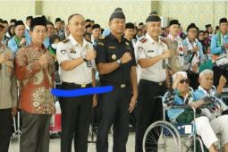 Kanwil Ditjenim Babel kawal pelepasan dan keberangkatan jemaah haji 2026