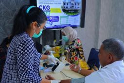 Kolaborasi Imigrasi Belawan dan Puskesmas Belawan,warga ikuti pemeriksaan kesehatan gratis