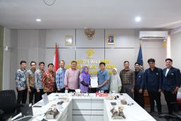 Kanwil Kemenkum Babel terima "SIMONS" dari mahasiswa Atma Luhur Pangkalpinang