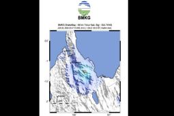 Info gempa hari ini: Kabupaten Sigi kembali diguncang gempa magnitudo 4,0