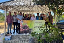 BPJS Ketenagakerjaan Pangkalpinang gelar "Employee Volunteering" di Ponpes Nahdhotul Muhibbin