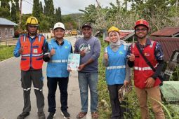 PLN ULP Saumlaki bergerak cepat amankan bendera dekat jaringan listrik