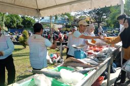 Dinas Perikanan Belitung gelar bazar ikan murah sambut HJKT ke-188