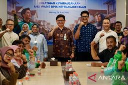 BPJS Ketenagakerjaan berikan pelatihan ahli waris jadi wirausaha
