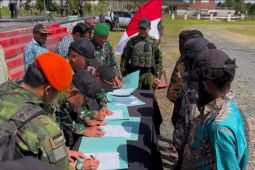 Lima OPM Puncak Jaya kembali ke pangkuan NKRI