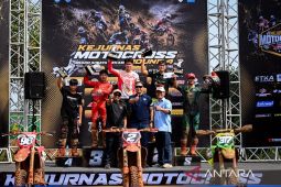 Ivan Valrossi raih podium perdana di Kejurnas Motocross 2026 Bekasi