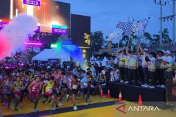 Ribuan pelari meriahkan Bhayangkara Babel Run 2026