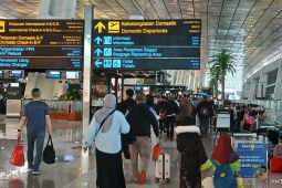 Jumlah penumpang libur sekolah di Bandara Soetta 97.853 orang