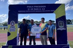 BPJS Ketenagakerjaan lindungi atlet sepak bola Piala Presiden U-10 dan U-12 tingkat provinsi Babel
