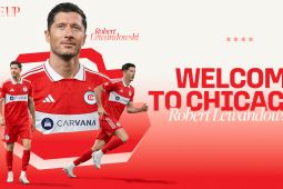 Robert Lewandowski resmi gabung klub MLS Chicago Fire