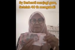 Bu Ijah 40 tahun sebagai Guru, gaji terakhirnya Rp414 ribu