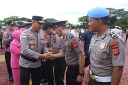 Sebanyak 1.544 personel Polda Aceh naik pangkat