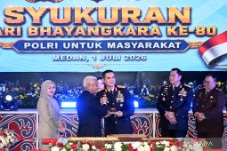 Wagub Sumut apresiasi pengabdian Polda pada Hari Bhayangkara