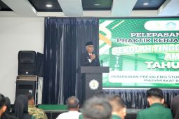 Wabup HSU lepas mahasiswa PKM STIPER Amuntai