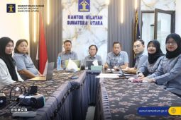 Kemenkum Sumut dampingi delapan pemda ikuti validasi penilaian awal IRH 2026