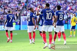 Prancis gemilang hancurkan Swedia 3-0 di 32 besar
