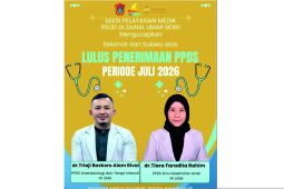 Dua orang dokter RSUD ZUS lulus penerimaan PPDS