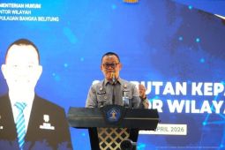 Kanwil Kemenkum Babel layani 26.910 pelayanan AHU