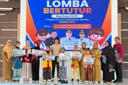 Siswa Kotabaru terbaik 1 lomba bertutur tingkat Provinsi 2026