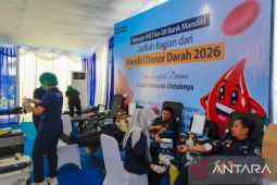 Bank Mandiri Regional Bali Nusra gandeng nasabah donorkan darah