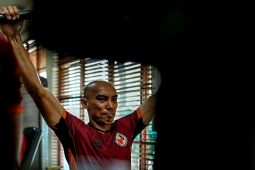 Latihan perdana, pemain Semen Padang FC digembleng latihan fisik