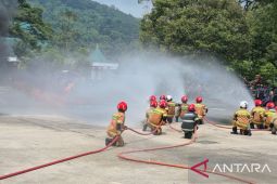 Disdamkarmat Kabupaten Bandung siagakan personel guna mitigasi kebakaran saat kemarau