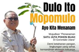 Bupati Gorontalo Utara canangkan penanaman satu juta pohon buah