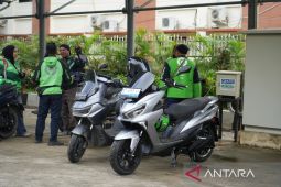 Pengisian daya listrik gratis untuk bagi ojol dari Pemprov Kaltim