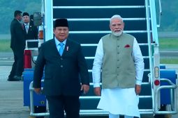 Prabowo sambut kunjungan PM India Narendra Modi