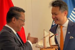 Menkum pertegas tata kelola royalti musik dan jurnalistik di forum dialog 194 negara