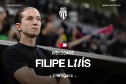 AS Monaco tunjuk Filipe Luis sebagai pelatih kepala baru