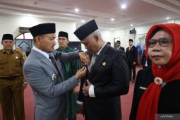 Lantik 16 pejabat, Wali Kota Tanjungbalai tegaskan peningkatan kinerja