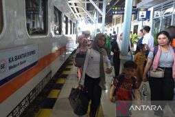 Jumlah penumpang kereta api di Sumut tumbuh 5 persen pada Semester I