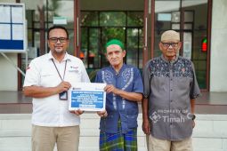 PT Timah bantu pengembangan Masjid Nurul Huda di Belitung
