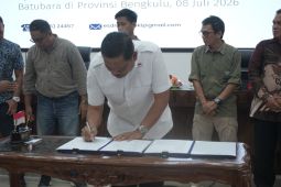 Wagub Bengkulu minta pemegang IUP patuhi batas tonase angkutan tambang